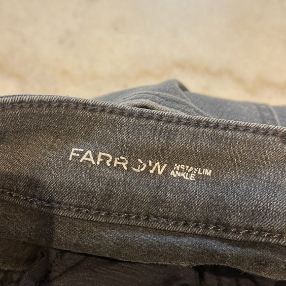 DL1961 FARROW INSTASLIM RAW HEM SKINNY JEAN IN WHITNEY. 25 - Picture 5 of 9